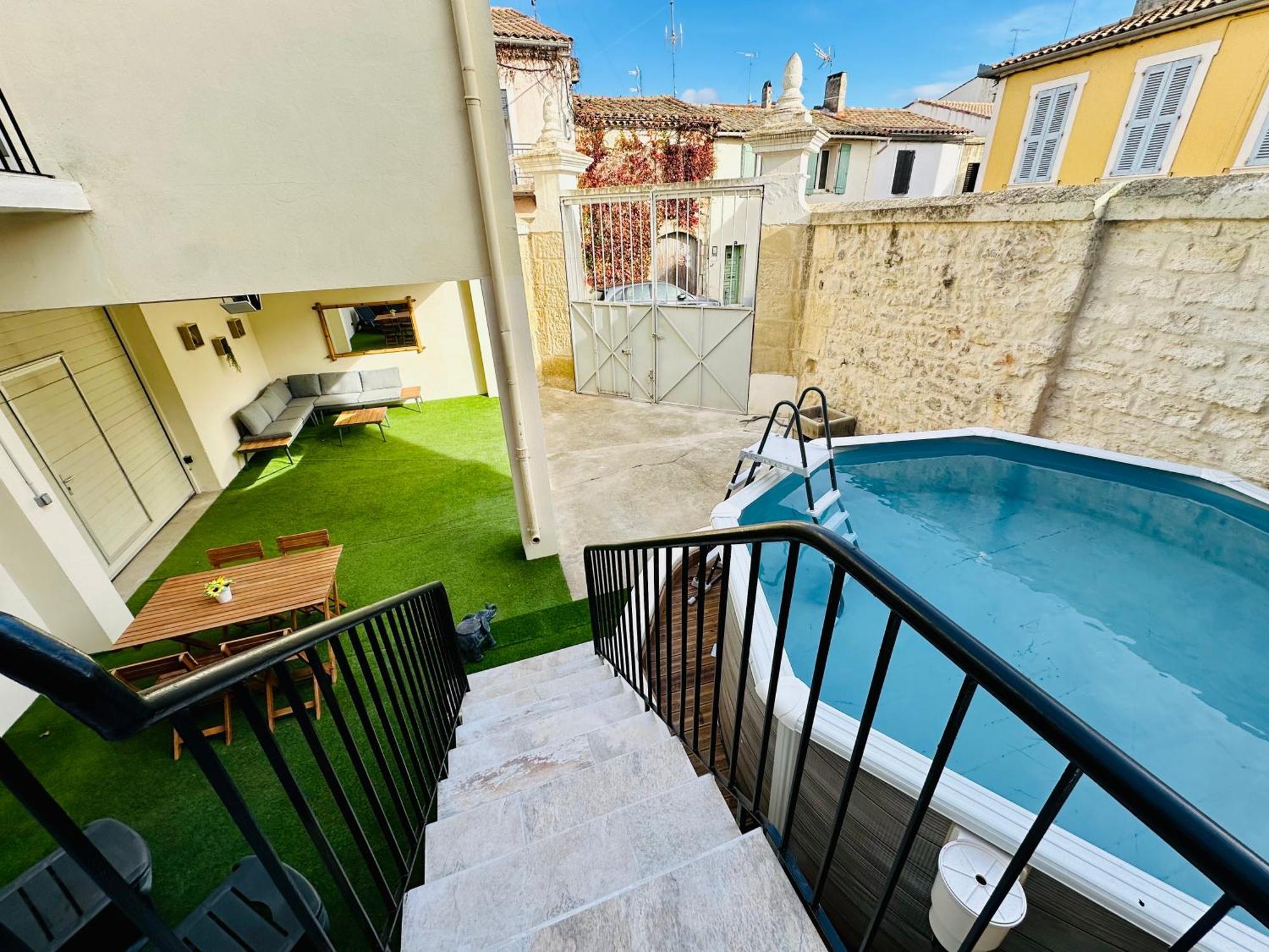 Les Appartements Du Mas - Rose Marie Aigues-Mortes Exterior foto